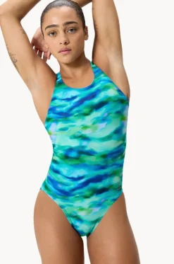 Allover Printed Leaderback One Piece
