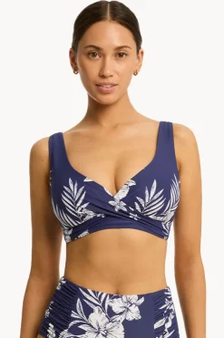 Aloha Cross Front Bra