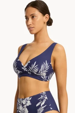 Aloha Cross Front Bra