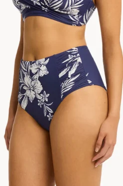 Aloha Gathered High Waist Pant