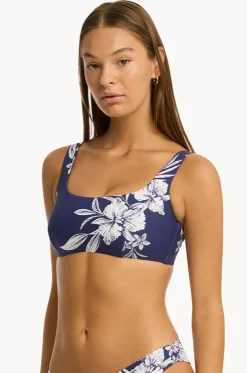 Aloha Low Square Neck Bra