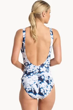 Anchor Gathered Surplice One Piece