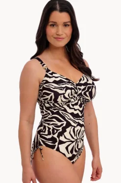 Aruba Nights G Cup Twist Front One Piece