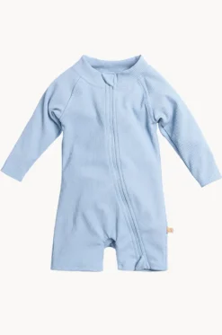 Baby Boys Zip Boyleg Sunsuit