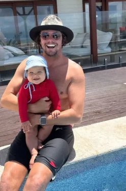 Baby Girls Long Sleeve Zip Sunsuit