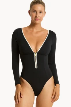 Babylon Long Sleeve Sunsuit