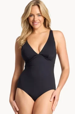 Basix DD/E Cup Underwire Tri One Piece