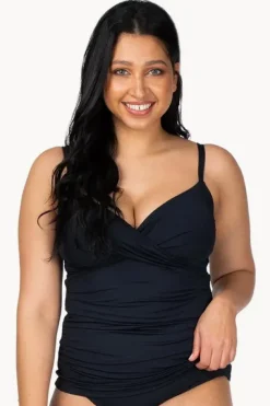 Basix Twist Front Tankini Separate