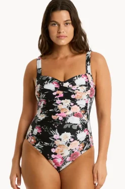 Belle Twist Front One Piece