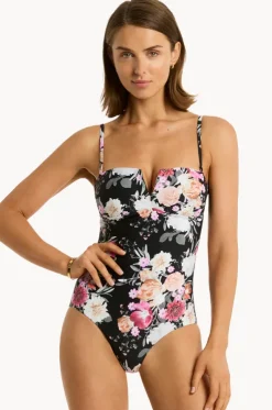 Belle Vee Bandeau One Piece