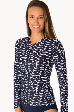 Blue Acacia Long Sleeve Rashie