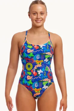 Blues Baby Diamond Back One Piece