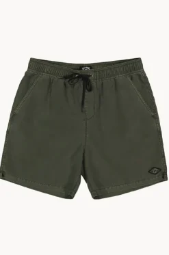 Boys All Day Overdye Layback Boardshort