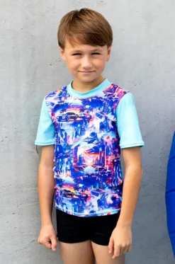 Boys Arcade Short Sleeve Suntop Set