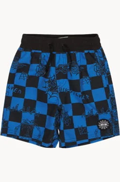 Boys Beach Bones 13" Volley Boardshort