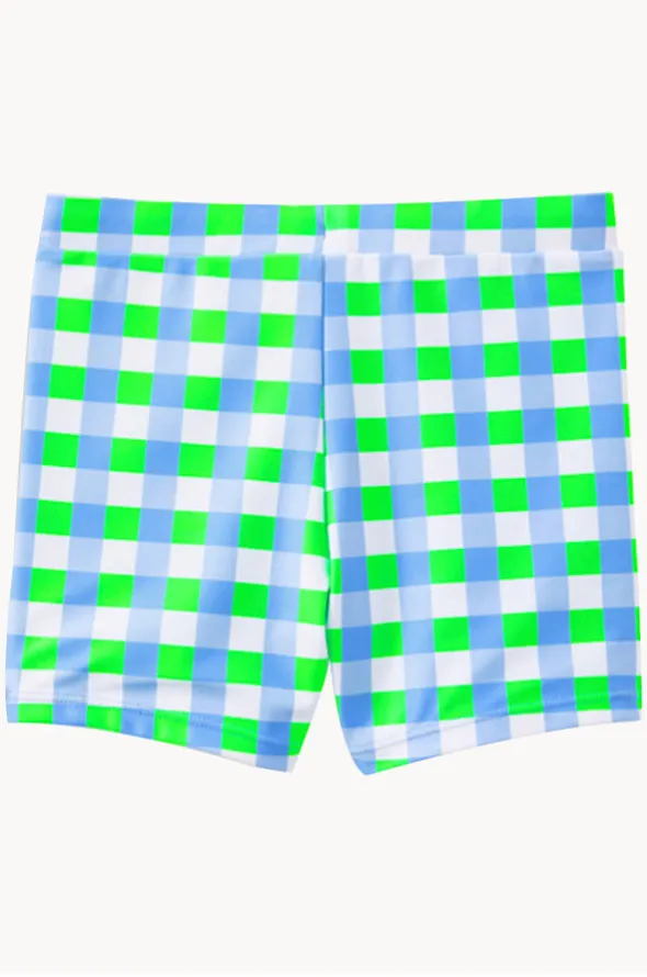 Boys Check Swim Short