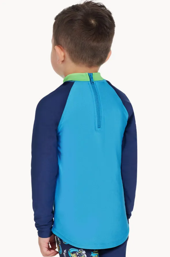 Boys Crocodile Long Sleeve Suntop