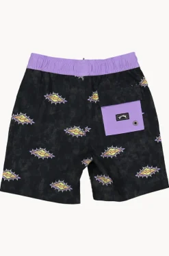 Boys Diamond Grit Layback Boardshort