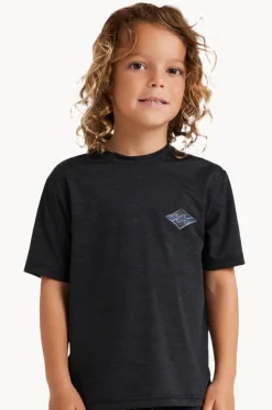 Boys Diamond Shoreline Short Sleeve Suntop