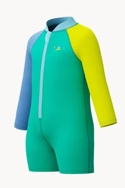 Boys Long Sleeve Zip Sunsuit