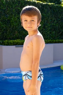 Boys Miami Beach Racer Brief