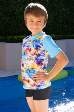 Boys Miami Beach Suntop Set
