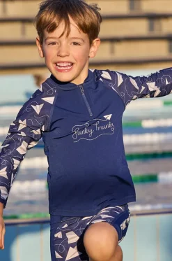 Boys Paper Plain Suntop