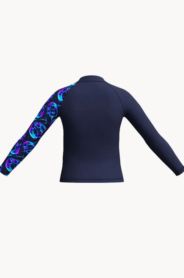 Boys Print Long Sleeve Suntop