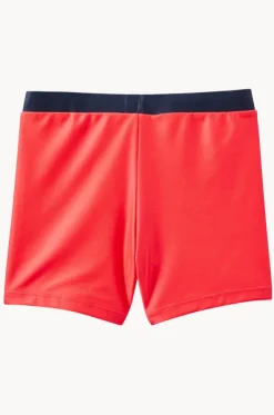 Boys Red Swim Short