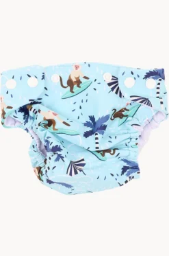 Boys Riley Aqua Nappy