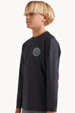 Boys Rotor Shoreline Long Sleeve Suntop