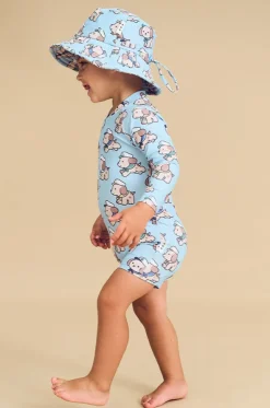 Boys Sailor Pup Sunsuit