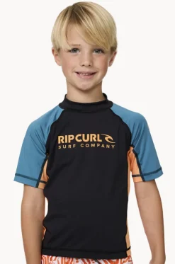 Boys Shock Short Sleeve Suntop