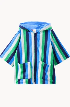 Boys Stripe Terry Towel Cover Up