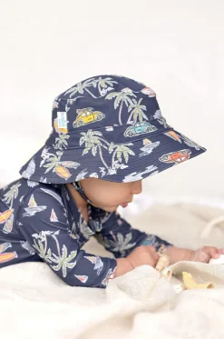 Boys Surf Twilight Swim Sunhat