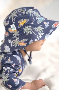 Boys Surf Twilight Swim Sunhat