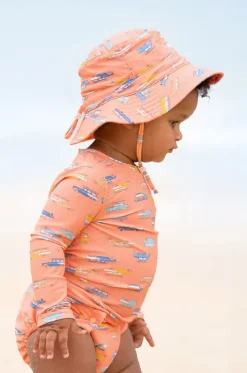 Boys Surfs Up Swim Sunhat