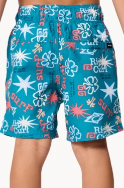 Boys Wave Dayz Volley Boardshort