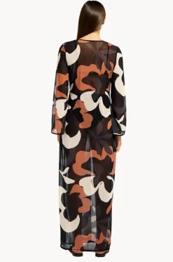 Cactus Garden Mesh Cover Up