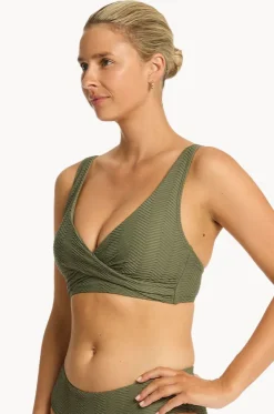 Caracus Cross Front Bra