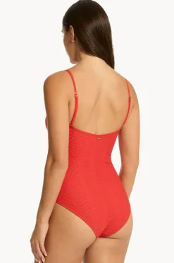 Caracus Scoop Neck One Piece