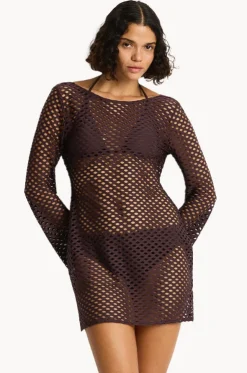 Castaway Mesh Cover Up