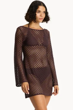 Castaway Mesh Cover Up