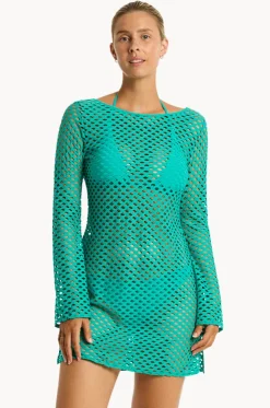 Castaway Mesh Cover Up