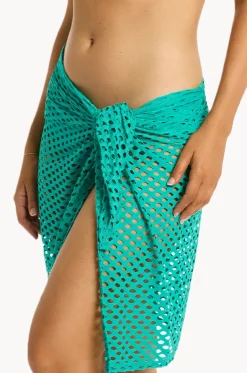 Castaway Mid Length Mesh Wrap
