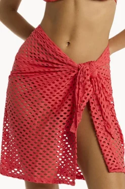 Castaway Mid Length Mesh Wrap