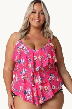 Castaway Tiered Frill Tankini Separate