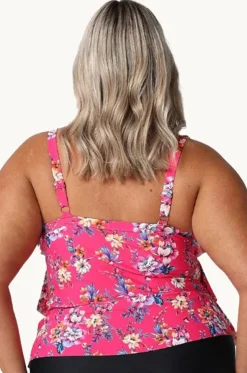 Castaway Tiered Frill Tankini Separate