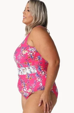 Castaway Zip High Neck One Piece