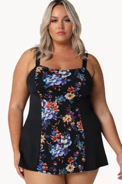 Catalina Wide Strap Swim Dress